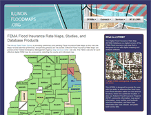 Tablet Screenshot of illinoisfloodmaps.org